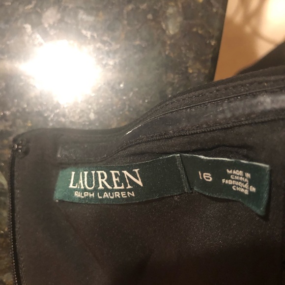 Black Lauren dress with sequins!! - Picture 2 of 3